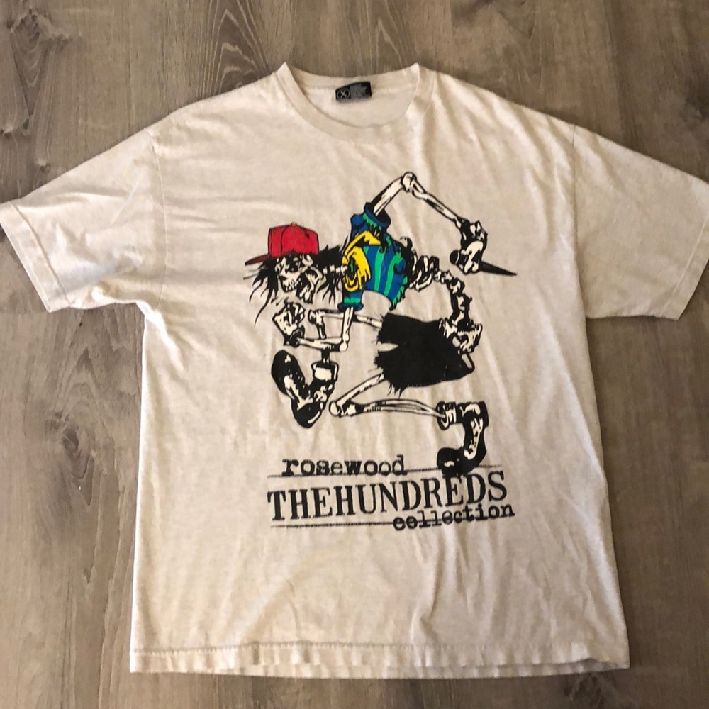 Men’s Hundreds T-shirt Rosewood Collection